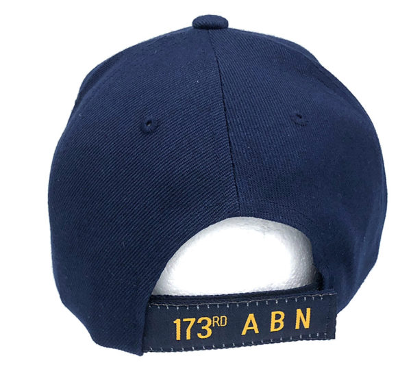 173rd Airborne Brigade Logo on Bill Mens Cap with Sky Soldiers text - Image 3