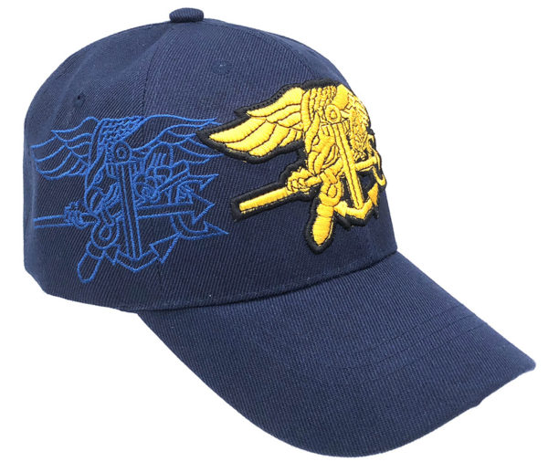 Navy Seal Logo on Bill Mens Cap with back on Vavy - Image 2
