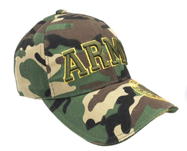 Army Logo on Bill Mens Cap with back on US Army - Image 2