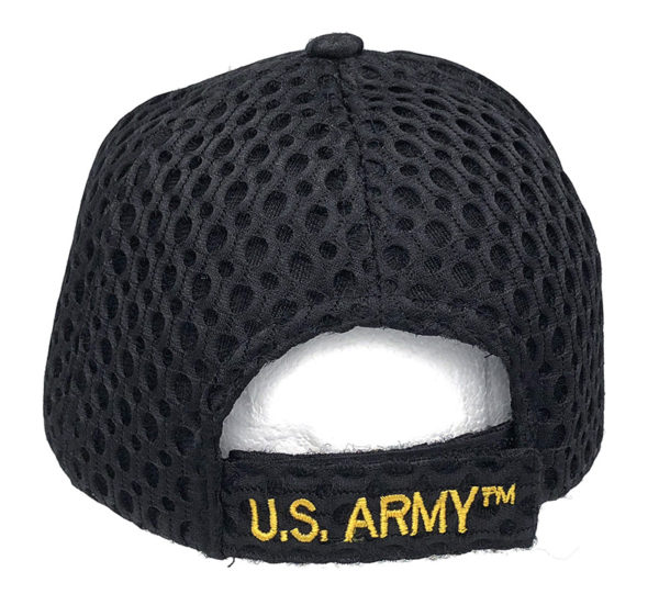Veteran U.S. Army  Logo on Bill Mens Cap with back on US Army - Image 3