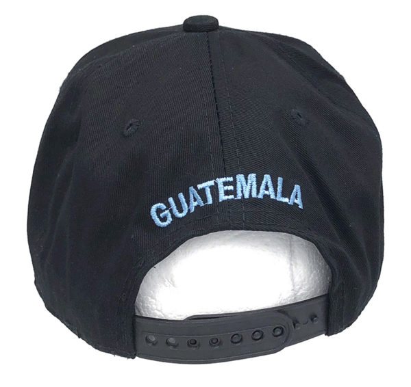 Guatemala emblem Flag Five Panel  Snap cap with back on Guatemala - Image 3