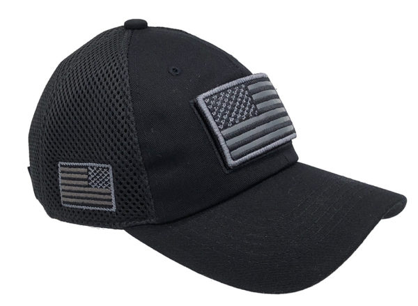 Black Camo USA Flag Cap - Image 2