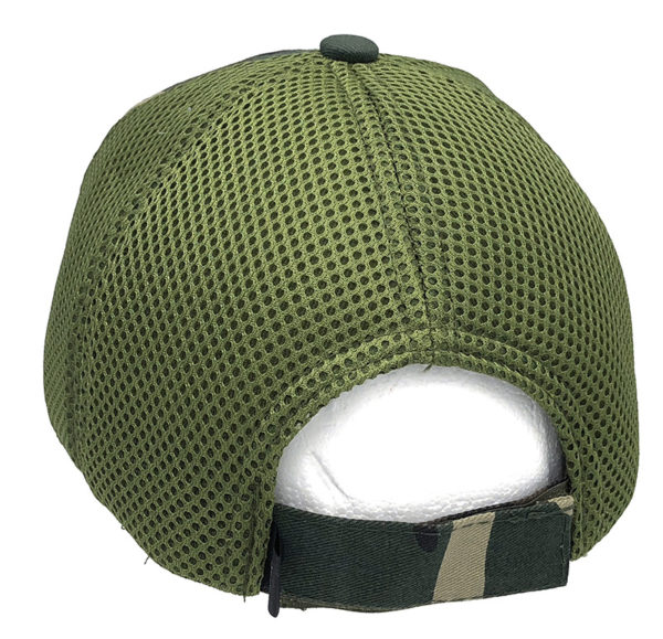 Olive Camo USA Flag Cap - Image 3