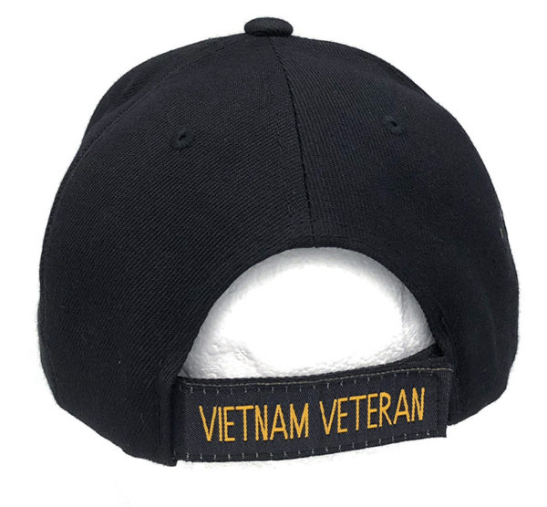 Vietnam Veteran Logo on Bill Mens Cap with Vietnam Veteran - Image 3