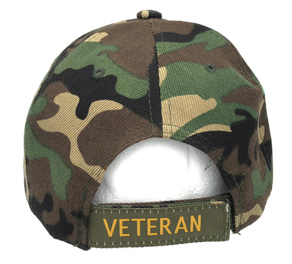 Vietnam Veteran Logo on Bill Mens Cap with Vietnam Veteran - Image 3