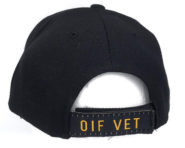 Operation Iraqi Freedom Logo on Bill Mens Cap with OIF VET - Image 3