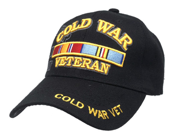 Cold War Veteran Logo on Bill Mens Cap with Cold War Veteran