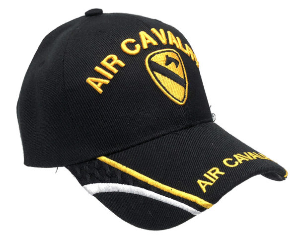 Air Cavalry Logo on Bill Mens Cap with Air Cavalry - Image 2