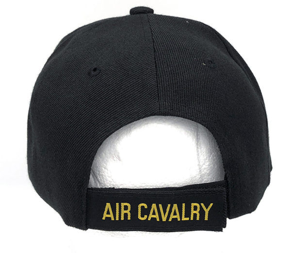 Air Cavalry Logo on Bill Mens Cap with Air Cavalry - Image 3