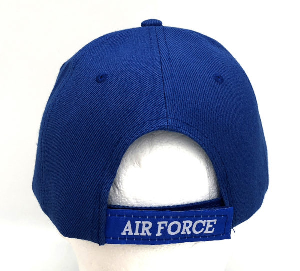 USAF Logo With U.S Flag on Bill Mens Cap with Air Force - Image 3