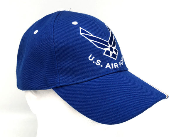 U.S Air Force with Aim High on Bill Mens Cap with USAF - Image 2