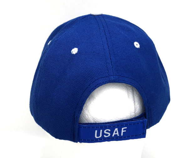 U.S Air Force with Aim High on Bill Mens Cap with USAF - Image 3