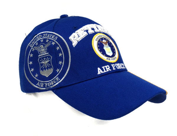Retired Air Force on Bill Mens Cap with Air Force - Image 2