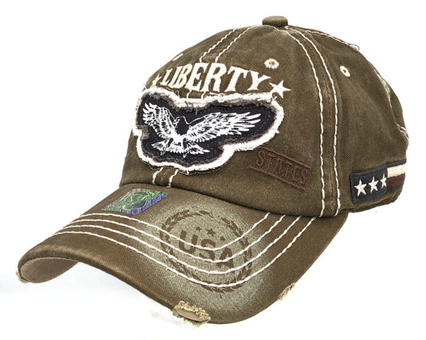 Vintage Liberty with Eagle Ball Cap