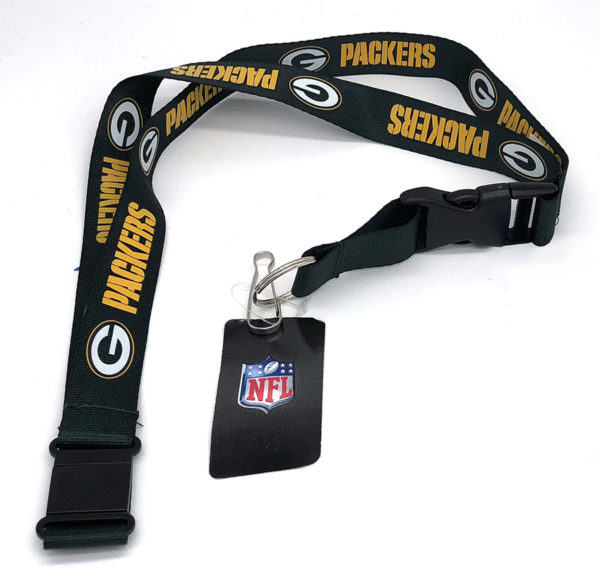 NFL lanyards Key neck lanyard ID holders - Packers