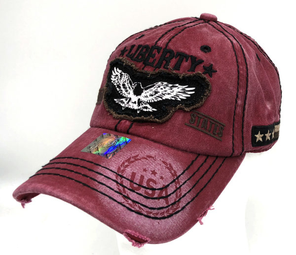 Vintage Liberty with Eagle Ball Cap