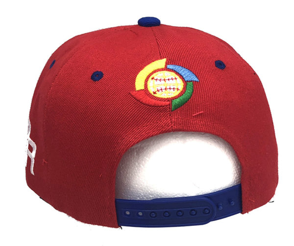 Puerto Rico Baseball with Flag Snap Back Cap - Image 2