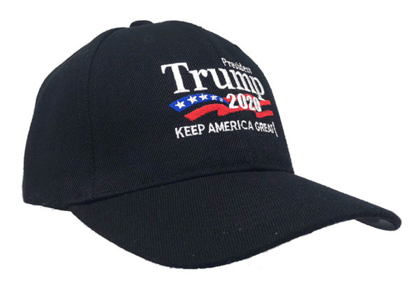 President Trump 2020 Keep America Great Hat Cap - Black - Image 3