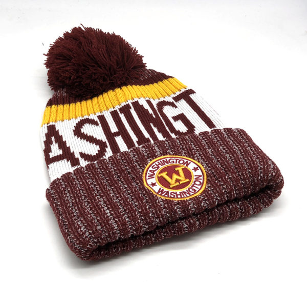 NFL Washington Pom Beanie - Team Color