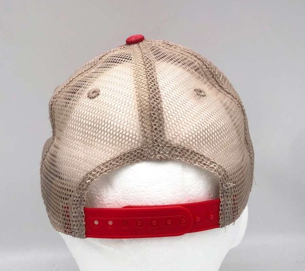 Police Trump 2020 Logo with Mesh Cap - Red - Image 3
