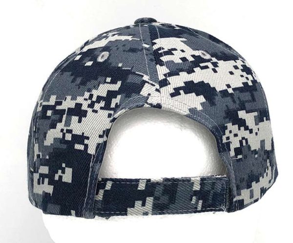 President Trump 2020 Keep America Great! Digital Camo Hat Cap Blue - Image 3