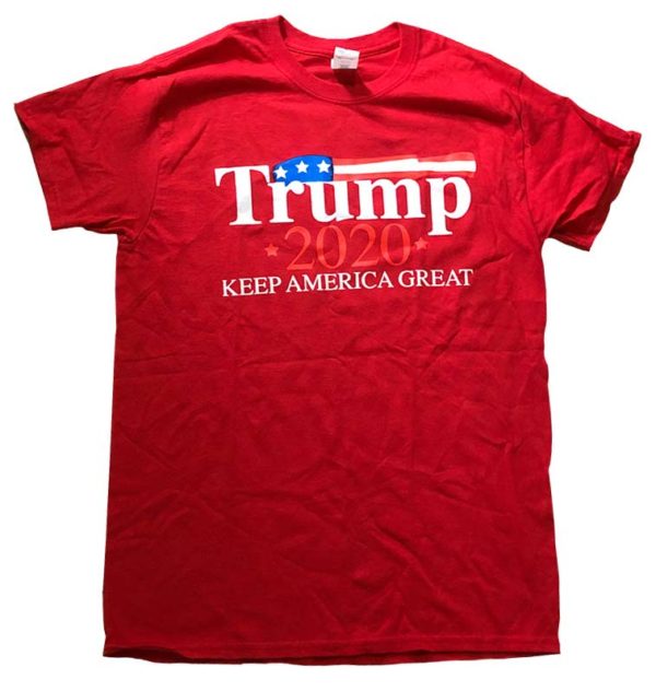 Trump 2020 Keep America Great T Shirt - Red