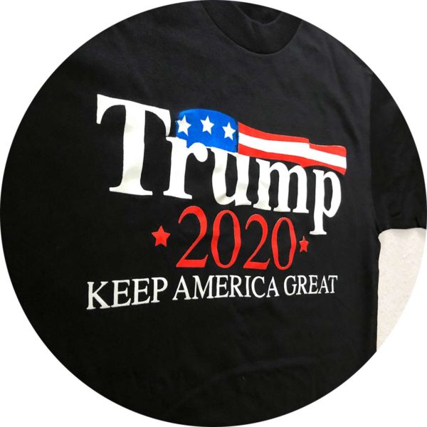 Trump 2020 Keep America Great T Shirt - Black - Image 2